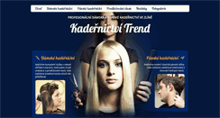 Desktop Screenshot of kktrend.cz